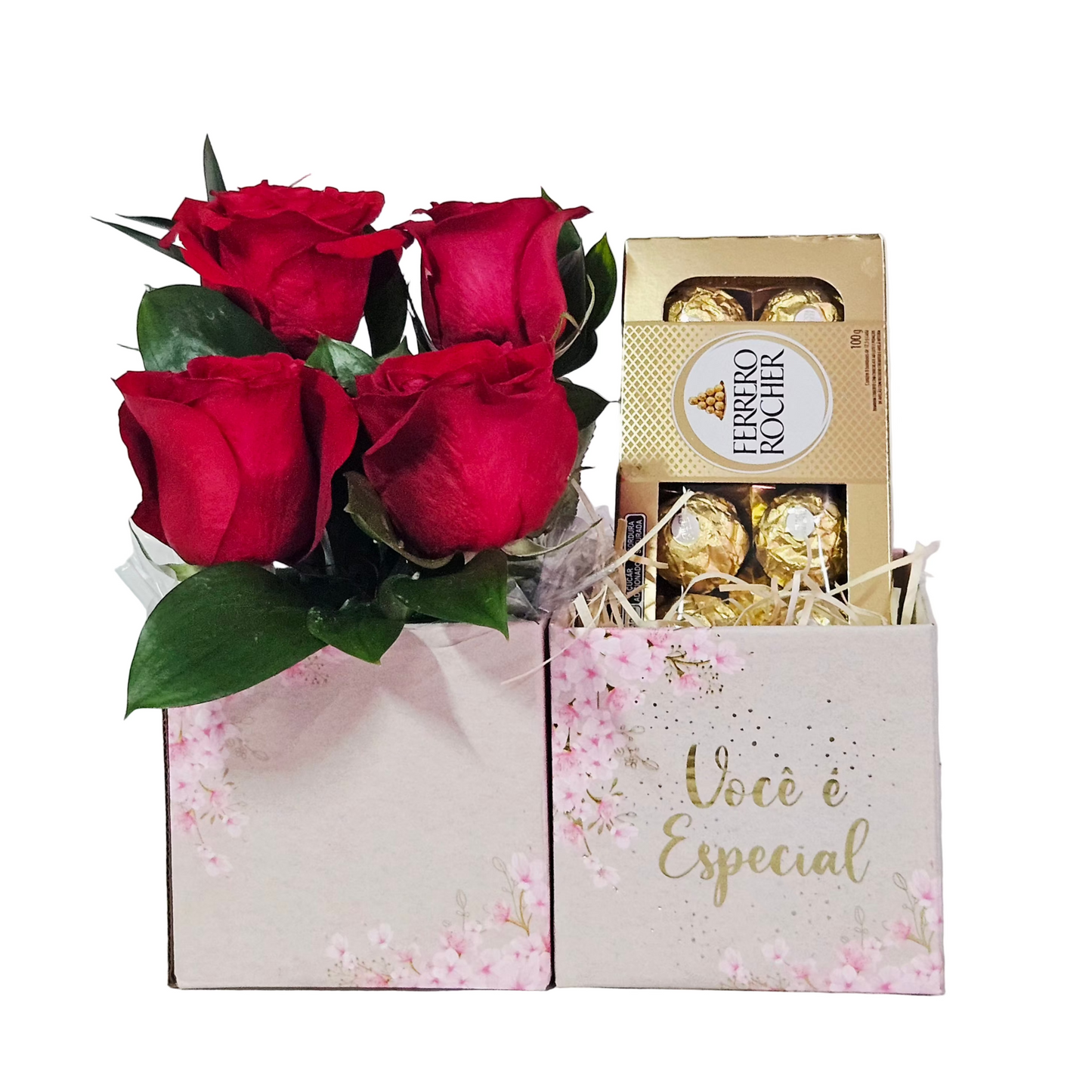 Rosas Importadas com Bombons