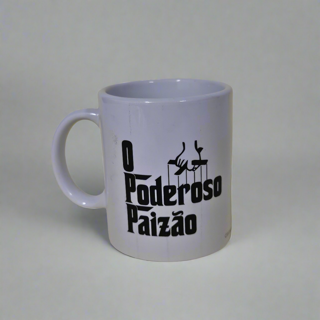 Caneca de Porcelana "O Poderoso Paizão"