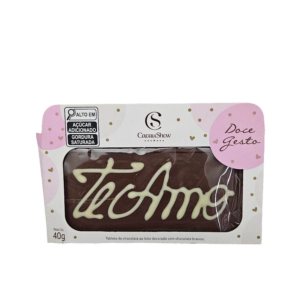 Chocolate Te Amo Cacau Show 40g