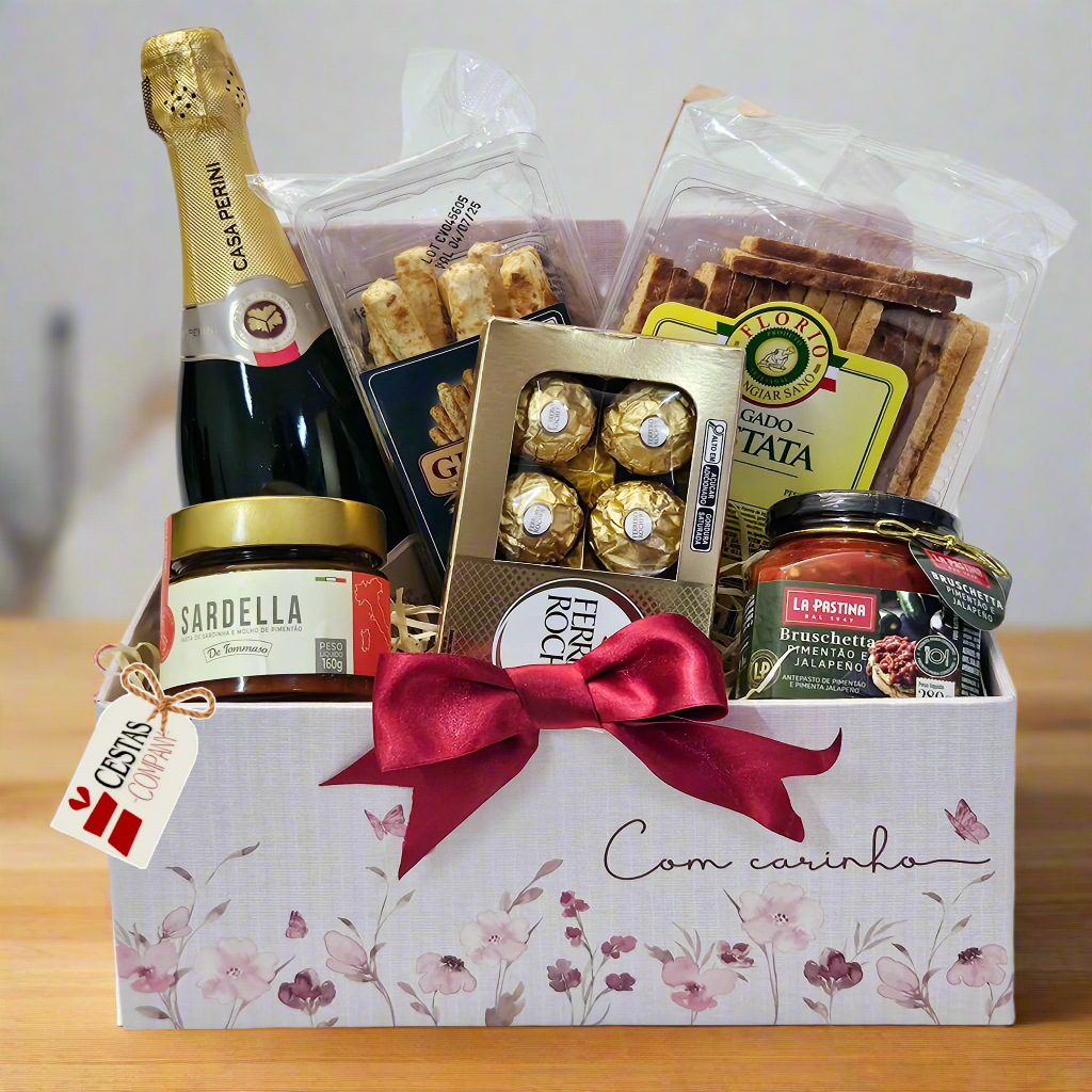 Gourmet Basket with Chandon and Bonbons