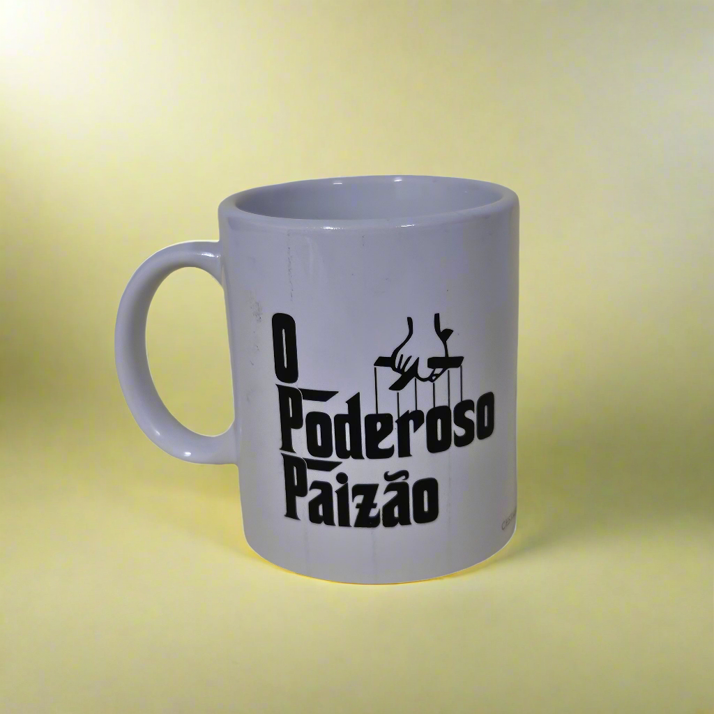 Caneca de Porcelana "O Poderoso Paizão"