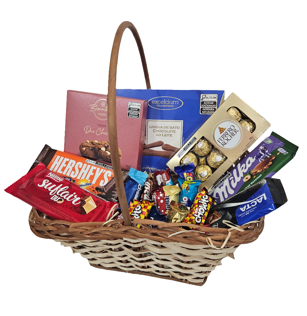 Cesta Esplendor com Chocolates