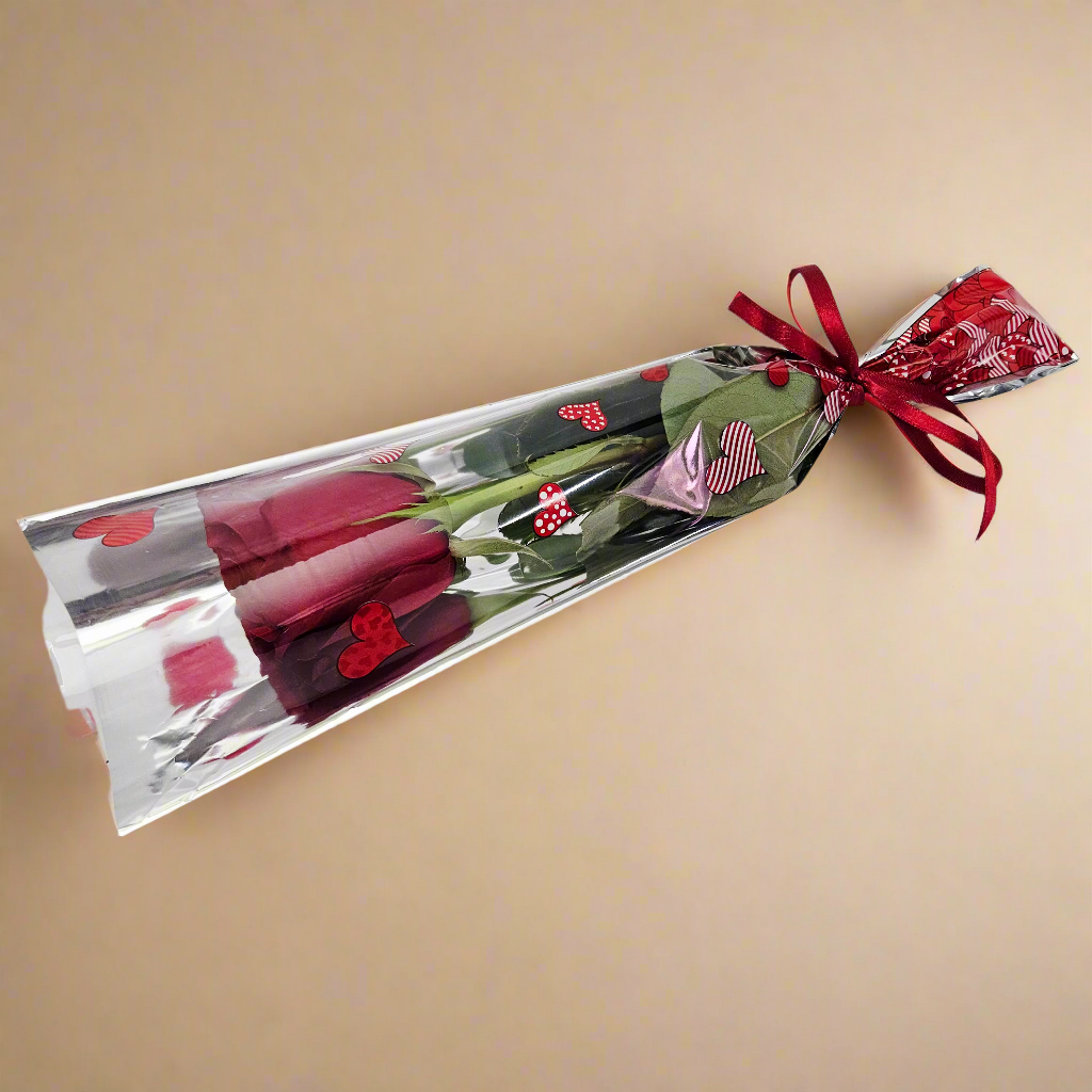 Oferta: Botão de Rosa embalado para presente