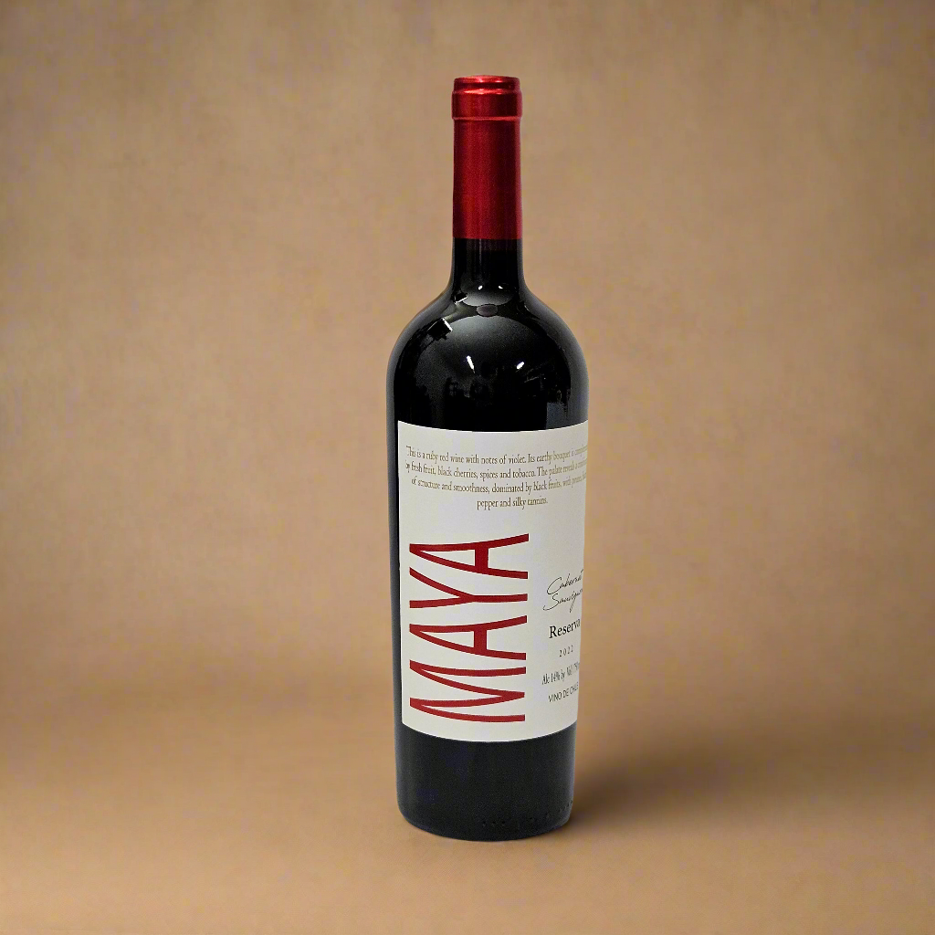 Vinho Chileno Tinto Cabernet Sauvignon Reserva Maya 750ml