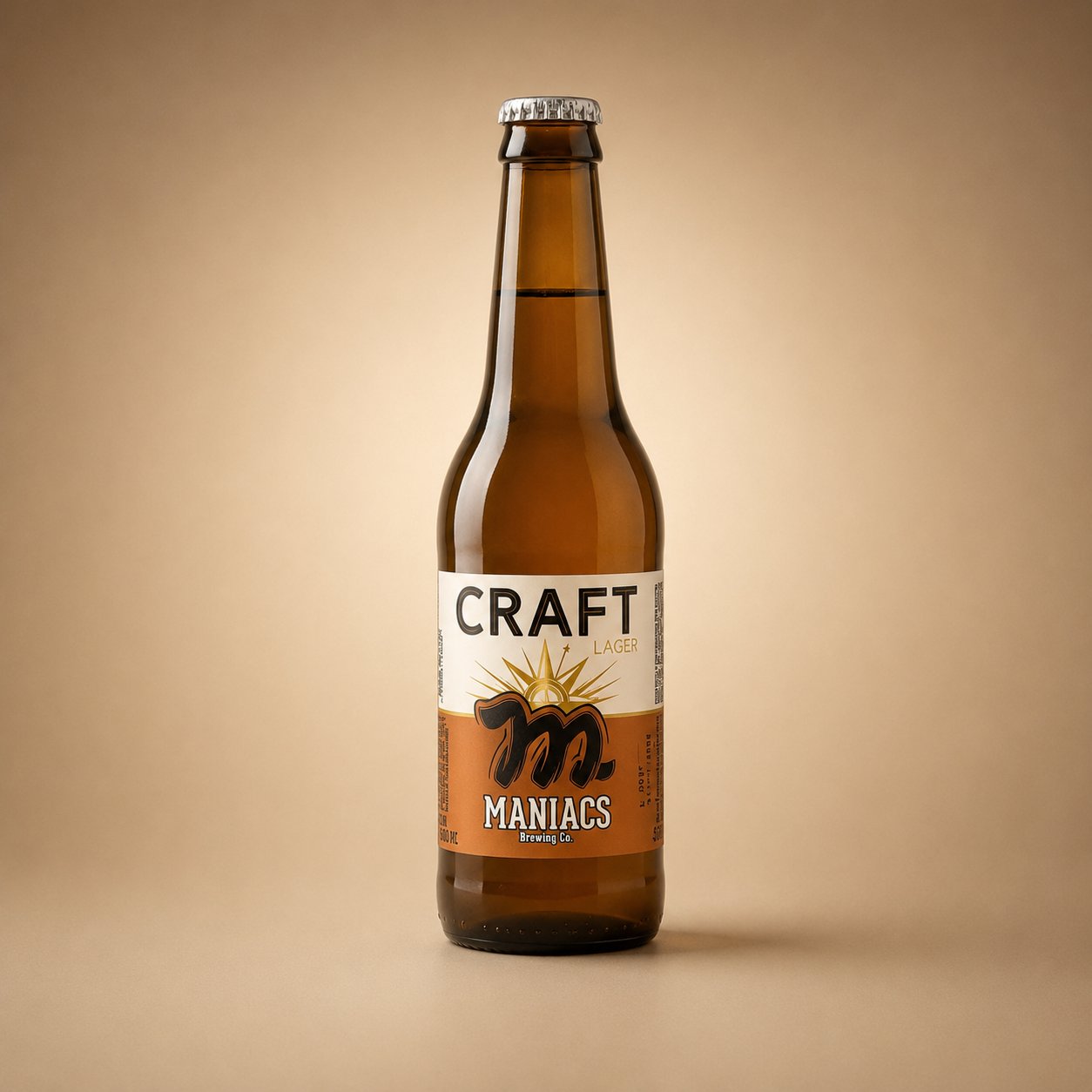 Cerveja Artesanal Craft Lager Maniacs Brewing Co.