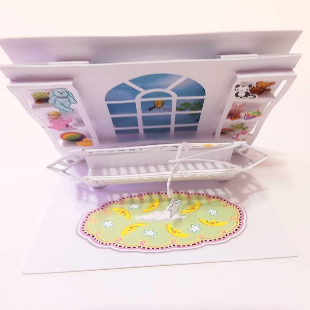 Oferta Cartão Origami 3D - Maternidade - Cestas Company