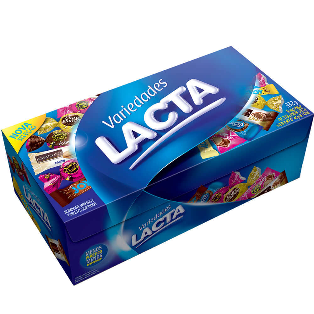 Caixa de Bombons Lacta.