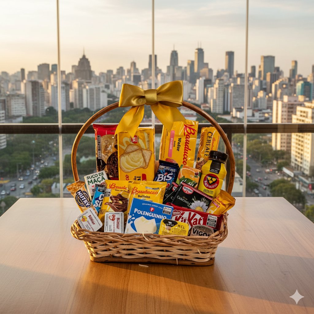 Cestas De Café da Manhã e de Presentes para São Paulo - SP - Cestas Company