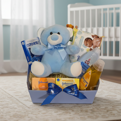 Maternity Kit for Boy with Plush