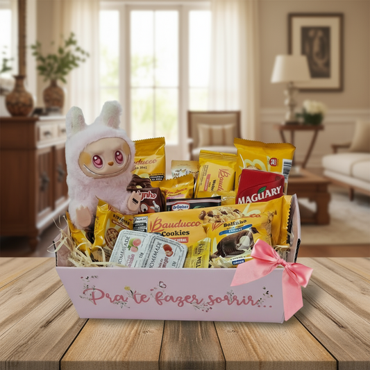 Cesta Pra Te Fazer Sorrir com Lalaboo