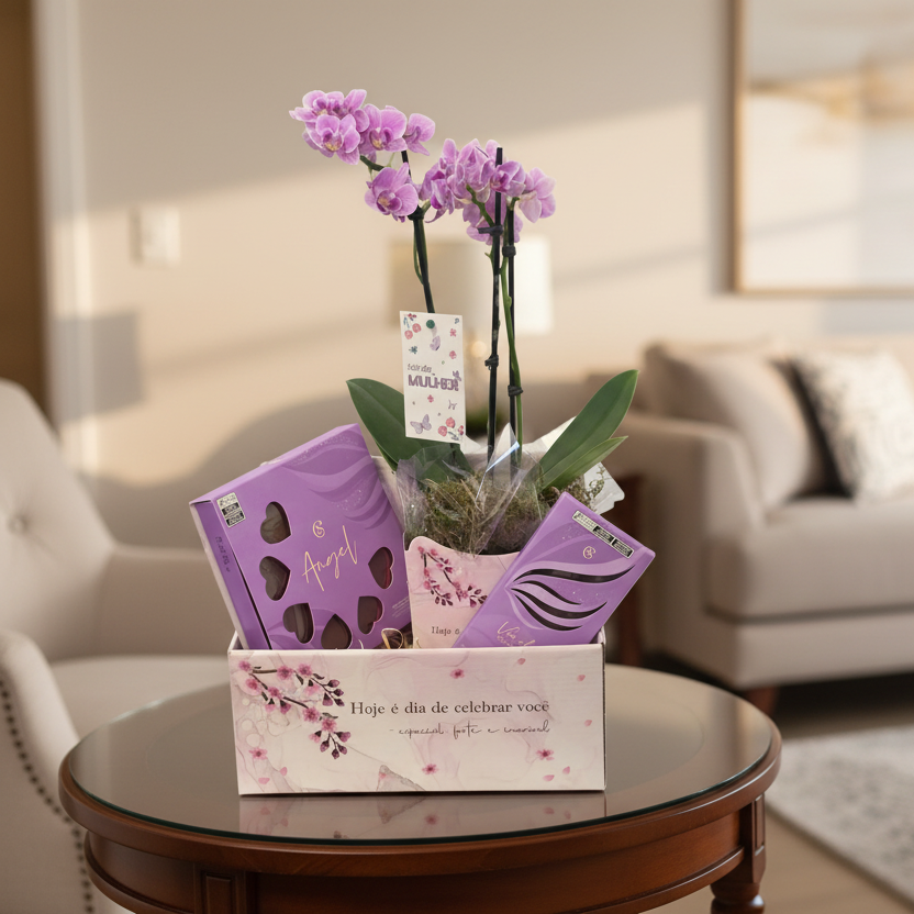 Cesta Hoje é Dia de Celebrar Você!