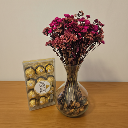 Vaso Elegance com Bombons