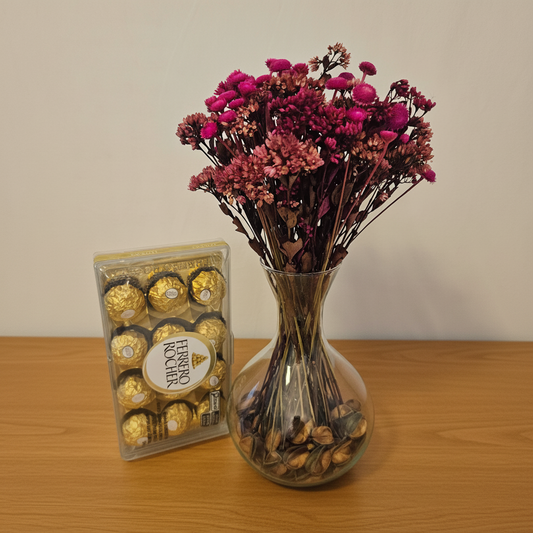 Vaso Elegance com Bombons