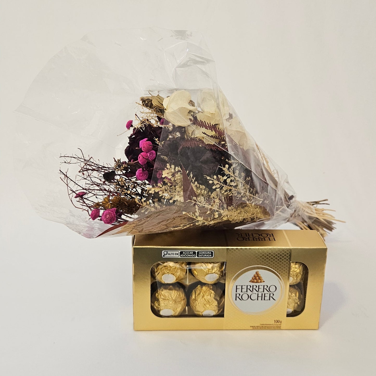 Buquê Carinho Eterno com Bombons