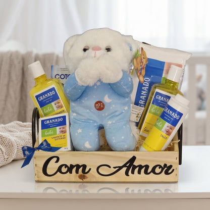 Cesta Bebê Com Amor Granado — foto do produto real em cena ilustrativa