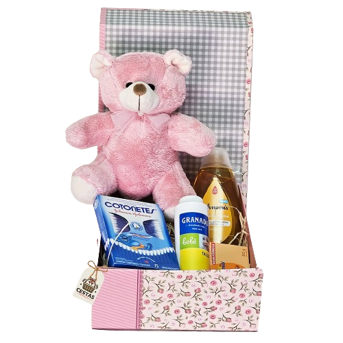 Kit Maternidade Primeiros Cuidados Rosa e Azul