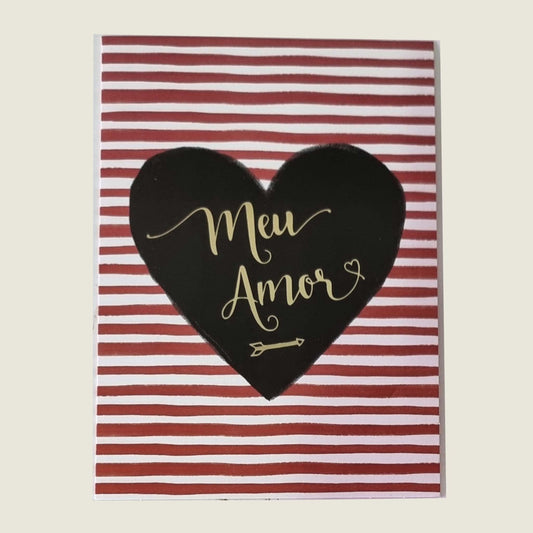 Cartão "Meu Amor" - Cestas Company