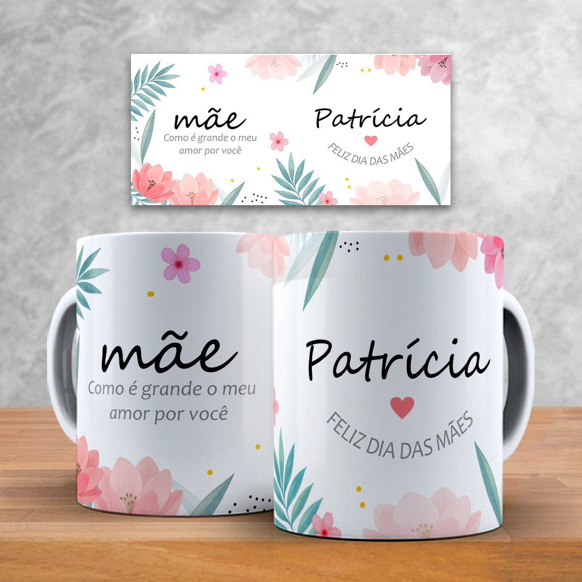 Oferta: Caneca dia das Mães Personalizável