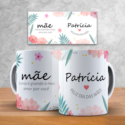 Oferta: Caneca dia das Mães Personalizável