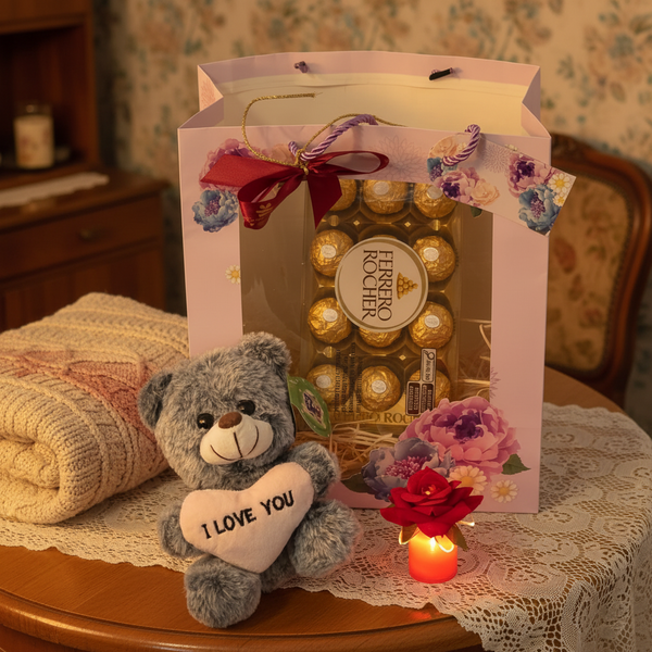 Urso e Chocolate – Amor em Cada Detalhe