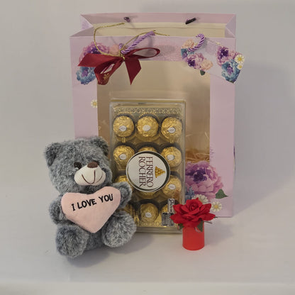 Urso e Chocolate – Amor em Cada Detalhe