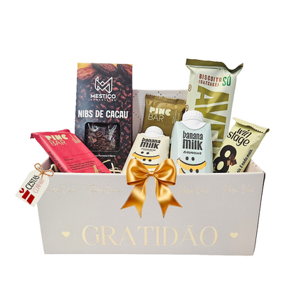 Cesta Gratidão Gluten Free e Zero Lactose