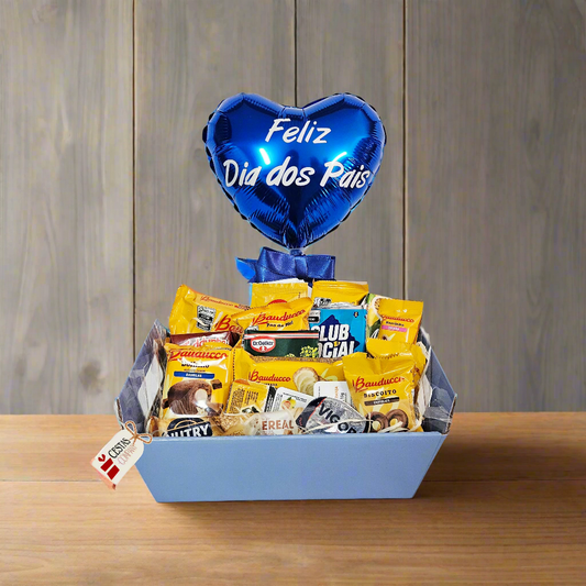 Cesta Café da Manhã Delicado para o Papai