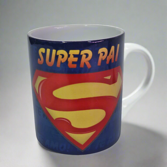 Caneca de Porcelana "Super Pai"