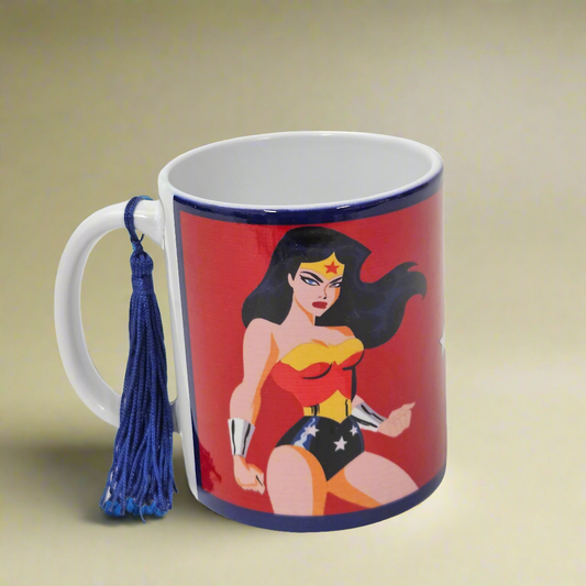 Caneca de Porcelana "Mãe Maravilhosa""