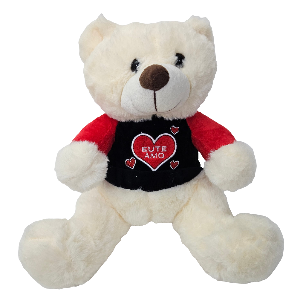 Pequeño oso de peluche colorido