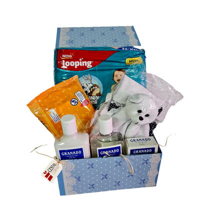 Maternity Kit for Boy with Plush