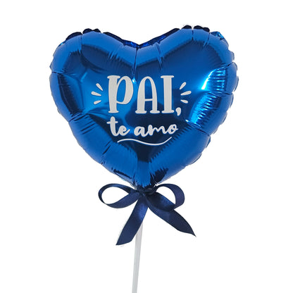 Oferta: Balão "Pai, Te Amo" 18cm