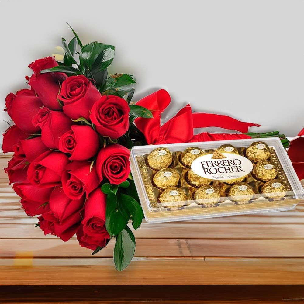 Doce Amor - Rosas com Chocolate