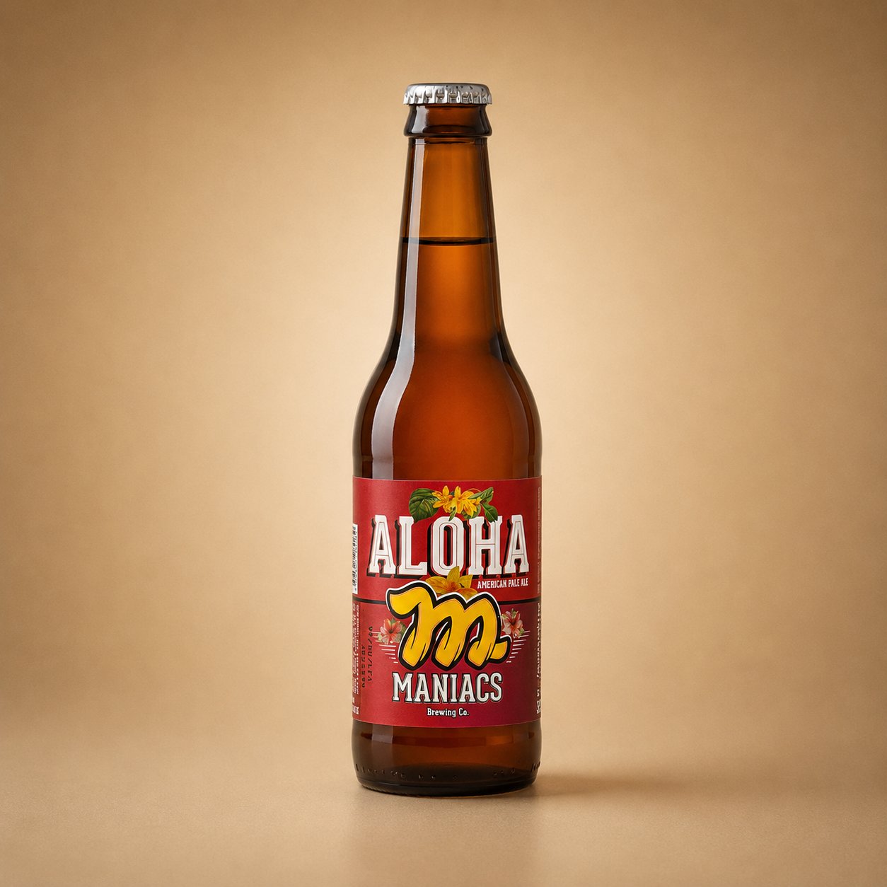 Cerveja Aloha American Pale Ale Maniacs Brewing Co.