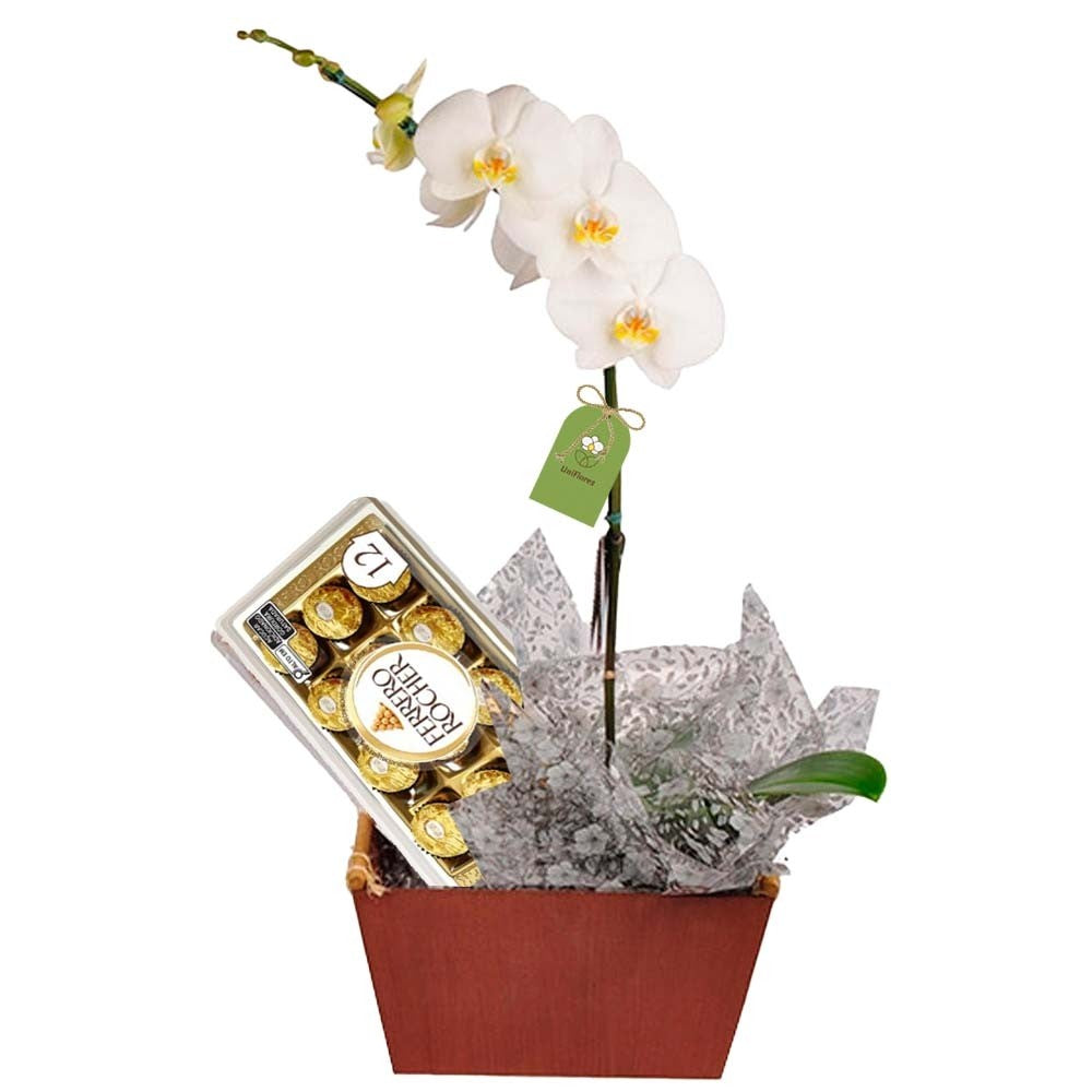 Orquídea e Bombons Ferrero
