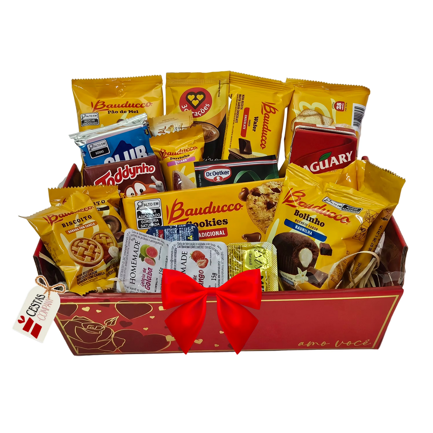 Cesta de Café da Manhã Delicado