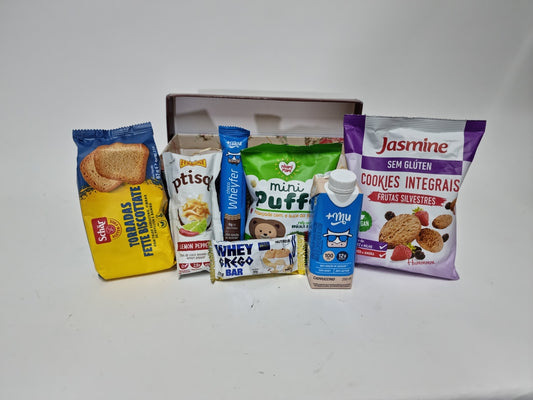 Kit de Snacks e Petiscos Sem Glúten - Cestas Company