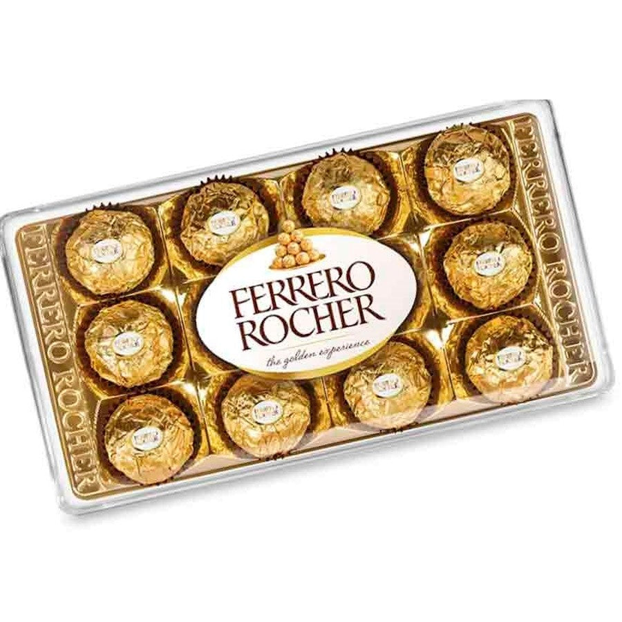 Bombons Ferrero Rocher 12un - Cestas Company